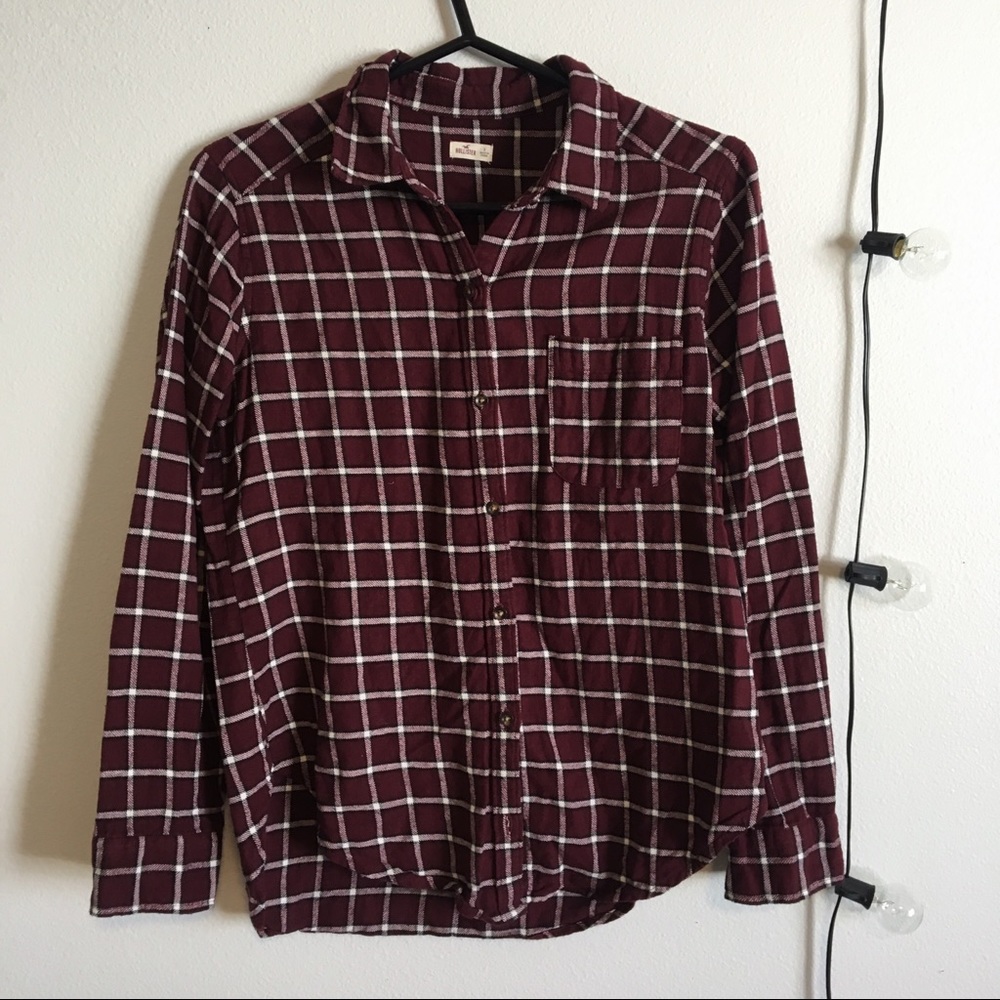 Maroon Flannel
